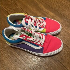 Vans Multicolor Canvas Sneakers